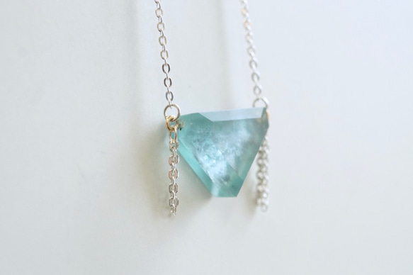 △▶▽ウミノガラス SEAGLASS PENDANT -N- 5枚目の画像