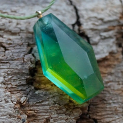 △▶▽ウミノガラス SEAGLASS PENDANT -f- 4枚目の画像