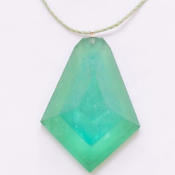 △▶▽ウミノガラス SEAGLASS PENDANT -i- 3枚目の画像