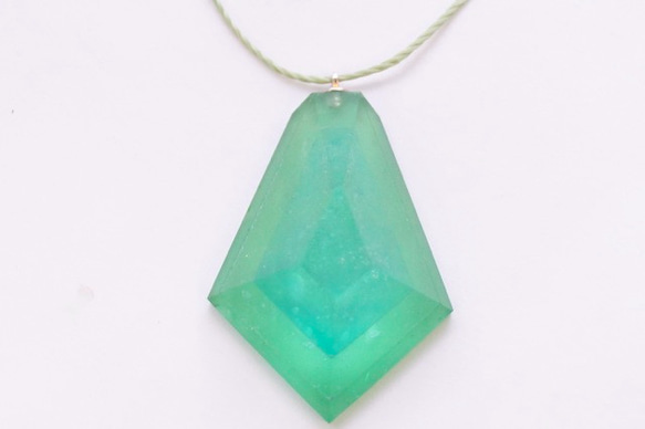 △▶▽ウミノガラス SEAGLASS PENDANT -i- 3枚目の画像