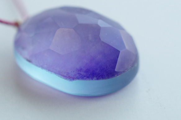 △▶▽ウミノガラス SEAGLASS PENDANT -e- 5枚目の画像