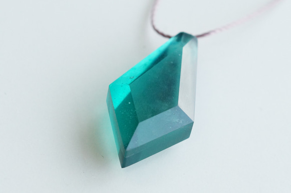 △▶▽ウミノガラス SEAGLASS PENDANT -o- 1枚目の画像