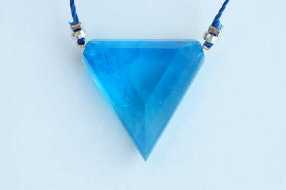 △▶▽ウミノガラス SEAGLASS PENDANT -c- 2枚目の画像