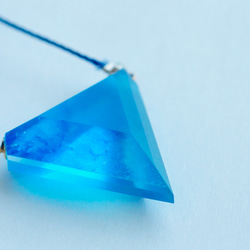 △▶▽ウミノガラス SEAGLASS PENDANT -c- 3枚目の画像