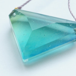 △▶▽ウミノガラス SEAGLASS PENDANT -o- 3枚目の画像