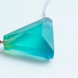 △▶▽ウミノガラス SEAGLASS PENDANT -o- 2枚目の画像