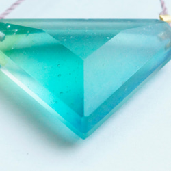 △▶▽ウミノガラス SEAGLASS PENDANT -o- 6枚目の画像