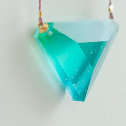 △▶▽ウミノガラス SEAGLASS PENDANT -o- 1枚目の画像