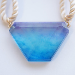 △▶▽ウミノガラス SEAGLASS PENDANT -d- 1枚目の画像