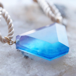 △▶▽ウミノガラス SEAGLASS PENDANT -d- 2枚目の画像