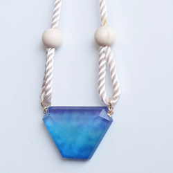 △▶▽ウミノガラス SEAGLASS PENDANT -d- 4枚目の画像