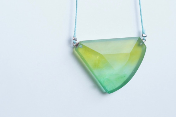 ▶▽ウUmino glass SEAGLASS PENDANT -m- 第2張的照片