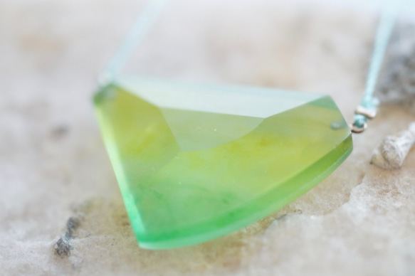 ▶▽ウUmino glass SEAGLASS PENDANT -m- 第5張的照片