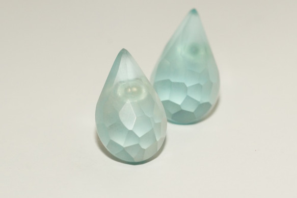 △▶▽ウミノナミナミダ SEA GLASS ピアス e 5枚目の画像