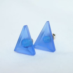 △▶▽Uminosankaku海玻璃耳環摹 第2張的照片