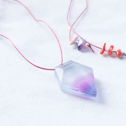 △▶▽ウミノガラス SEAGLASS PENDANT -s- 4枚目の画像