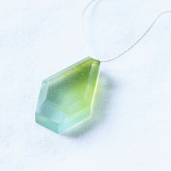 △▶▽ウミノガラス SEAGLASS PENDANT -x- 1枚目の画像