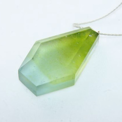 △▶▽ウミノガラス SEAGLASS PENDANT -x- 2枚目の画像