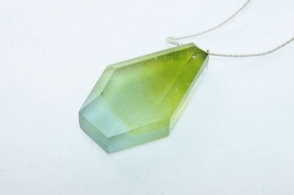 △▶▽ウミノガラス SEAGLASS PENDANT -x- 2枚目の画像