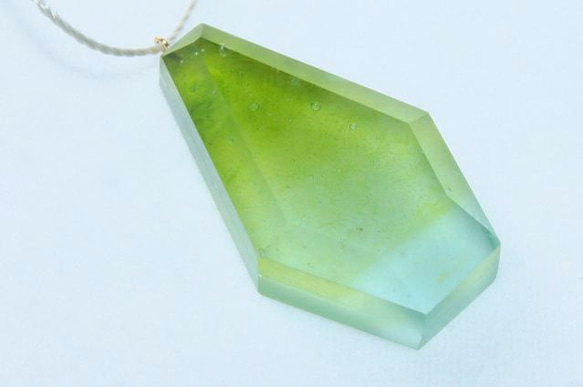 △▶▽ウミノガラス SEAGLASS PENDANT -x- 3枚目の画像