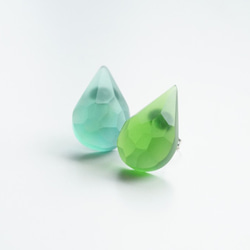 △▶▽ウミノガラス (SeaGlass） ピアス i 2枚目の画像