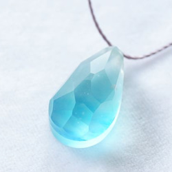 △▶▽ウミノガラス SEAGLASS PENDANT -a- 1枚目の画像