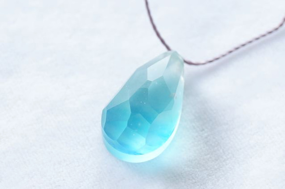 △▶▽ウミノガラス SEAGLASS PENDANT -a- 1枚目の画像