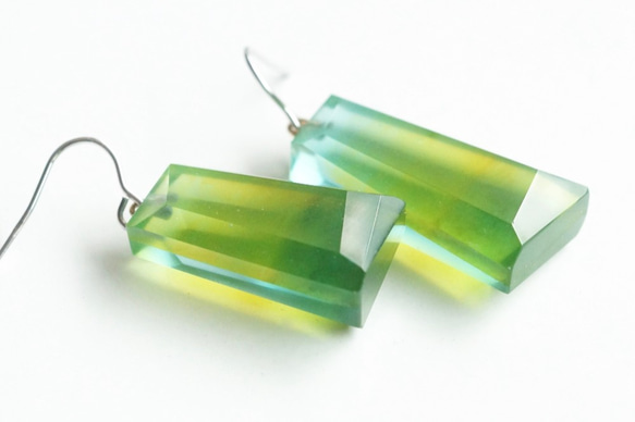 △▶▽Umino Glass（SeaGlass）耳環j 第2張的照片