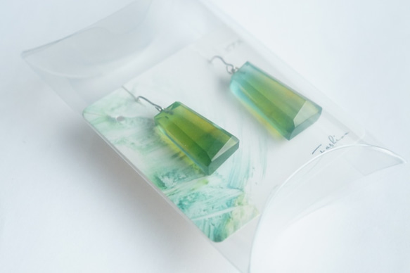 △▶▽Umino Glass（SeaGlass）耳環j 第8張的照片