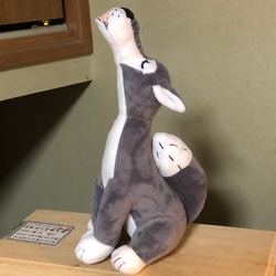 オオカミ立ち型リアル ぬいぐるみ アトリエ・メサージュ 通販 9864168