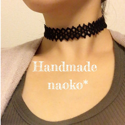 No.586 タティングレース・ネックレス