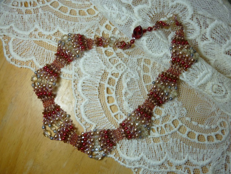 saleビーズネックレス