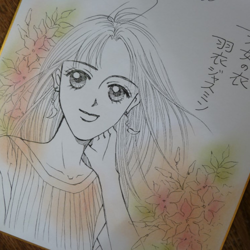あなたの好きな花でサイン色紙 イラスト 唐沢野枝 通販 8541637