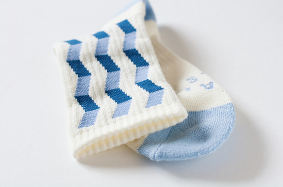 風景の靴下 2枚目の画像