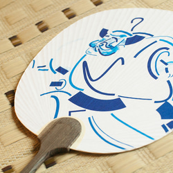 うるおいありえもんの団扇 2枚目の画像