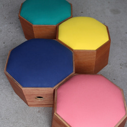 STACKING LAUAN STOOL mini（スタッキング　ラワン スツール　ミニ) 2枚目の画像