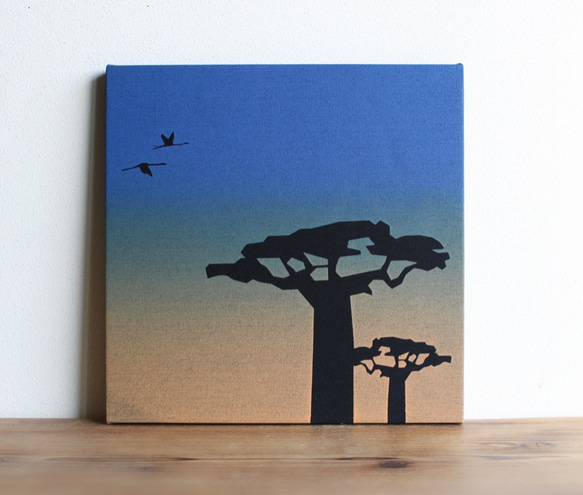 Baobab Sunset ファブリック/アートパネル 5枚目の画像