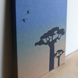 Baobab Sunset  布料面板[现代艺术] 第1張的照片