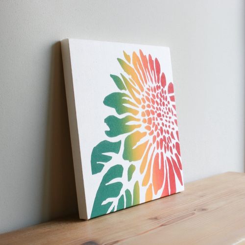 Rasta Sunflower ファブリック/アートパネル 写真・グラフィック FABCO