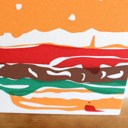 Yummy Burger ファブリック/アートパネル 5枚目の画像