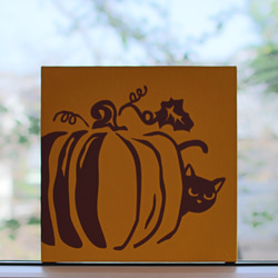 Pumpkin Cat ファブリック/アートパネル 7枚目の画像