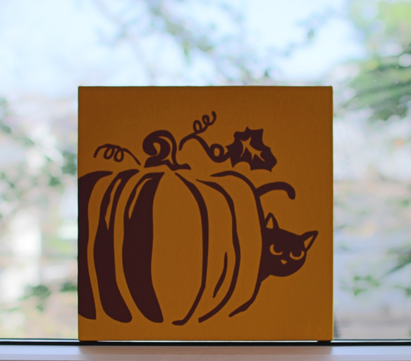 Pumpkin Cat ファブリック/アートパネル 7枚目の画像