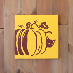 Pumpkin Cat ファブリック/アートパネル 8枚目の画像