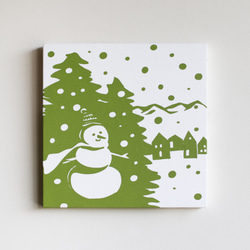 Frosty The Snowman ファブリック/アートパネル 3枚目の画像