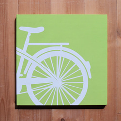 Lime Bicycle 布料面板[波普艺术] 2件套 第8張的照片