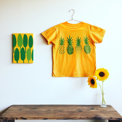 【受注製作】Green Pineapples Tシャツ 1枚目の画像