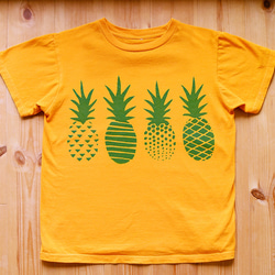 【受注製作】Green Pineapples Tシャツ 3枚目の画像