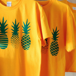 【受注製作】Green Pineapples Tシャツ 5枚目の画像