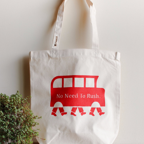 受注製作】Walking Bus トートバッグ エコバッグ・サブバッグ