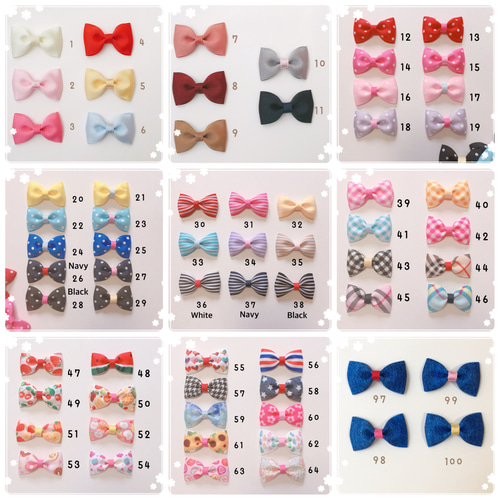 数量限定》クリスマスver赤ちゃんから使えるサンタさんヘアクリップ⑫